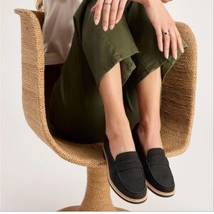Toms Black Loafers for Women